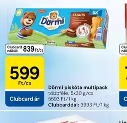 Tesco Dörmi piskta multipack ajánlat
