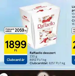 Tesco Raffaello desszert ajánlat
