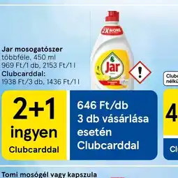 Tesco Jar mosogatszer ajánlat