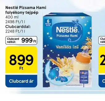 Tesco Nestlé Pizsama Hami folyékony tejpép ajánlat