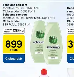 Tesco Schauma sampon ajánlat
