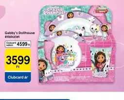 Tesco Gabby's Dollhouse étkészlet ajánlat