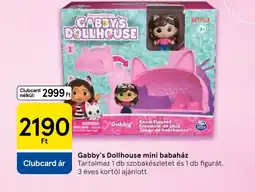 Tesco Gabby's Dollhouse mini babaház ajánlat