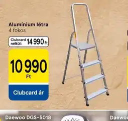 Tesco Alumínium létra ajánlat
