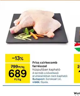 Tesco Friss csirkecomb ajánlat