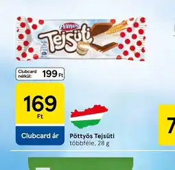Tesco Pöttyös Tejsüti ajánlat