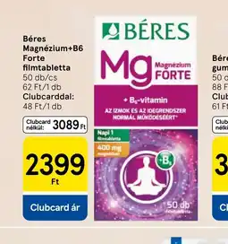 Tesco Béres Magnézium+B6 Forte filmtabletta ajánlat