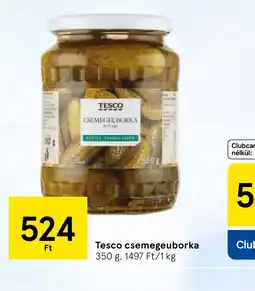 Tesco Tesco csemegeuborka ajánlat