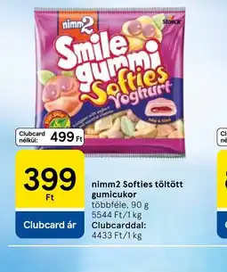 Tesco Nimm2 Softies töltött gumicukor ajánlat