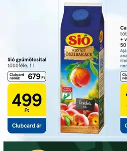 Tesco Si gyümölcsital ajánlat