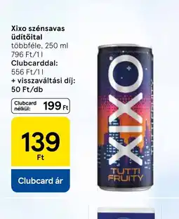 Tesco Xixo szénsavas üdítőital ajánlat