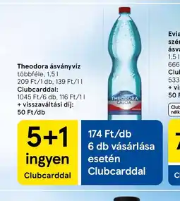 Tesco Theodora ásványvíz ajánlat