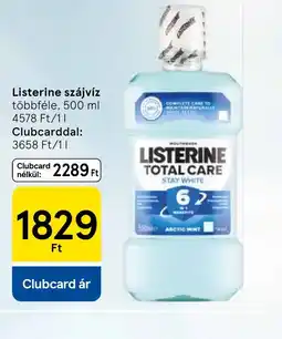 Tesco Listerine szájvíz ajánlat