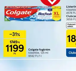 Tesco Colgate fogkrém ajánlat