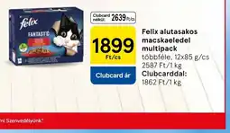 Tesco Felix alutasakos macskaeledel multipack ajánlat
