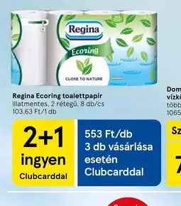 Tesco Regina Ecoring toalettpapír ajánlat