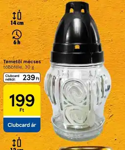 Tesco Temetői mécses ajánlat