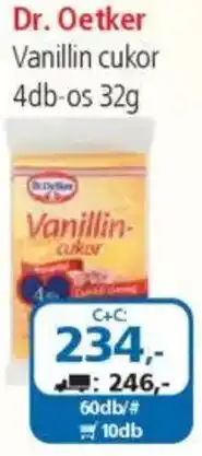 ÁRKLUB Dr. Oetker Vanillin cukor ajánlat