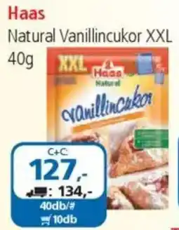 ÁRKLUB Haas Natural Vanillincukor XXL ajánlat