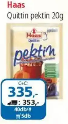ÁRKLUB Haas Quittin pektin ajánlat