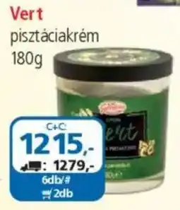 ÁRKLUB Vert pisztáciakrém ajánlat