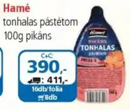 ÁRKLUB Hamé tonhalas pástétom ajánlat
