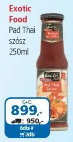ÁRKLUB Exotic Food Pad Thai Szósz ajánlat