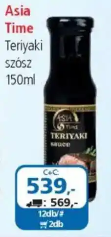 ÁRKLUB Asia Time Teriyaki szósz ajánlat