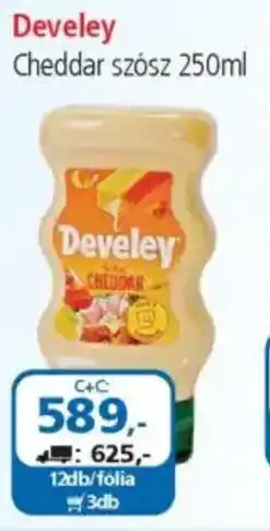 ÁRKLUB Develey Cheddar szósz ajánlat