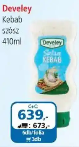 ÁRKLUB Develey Kebab szósz ajánlat