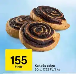 Tesco Kakaós csiga ajánlat