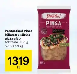 Tesco Pantastico! Pinsa féligsült pizza alap ajánlat