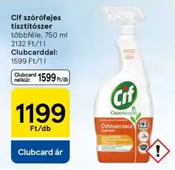 Tesco Cif szórófejes tisztítószer ajánlat