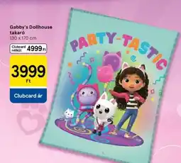 Tesco Gabby's Dollhouse takaró ajánlat