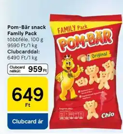 Tesco Pom-Bär snack Family Pack ajánlat
