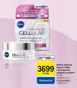 Tesco NIVEA Cellular Expert Filler ránctalanító nappali arckrém ajánlat