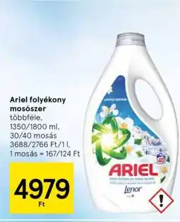 Tesco ARIEL Folyékony mosószer ajánlat