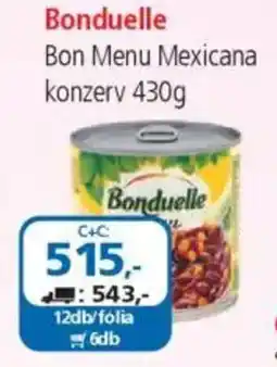 ÁRKLUB Bonduelle Bon Menu Mexicana konzerv ajánlat