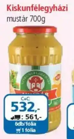ÁRKLUB Kiskunfélegyházi mustár ajánlat