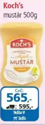ÁRKLUB Koch's mustár ajánlat
