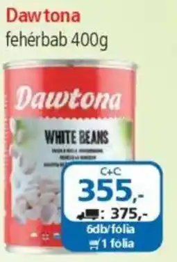 ÁRKLUB Dawtona fehérbab ajánlat