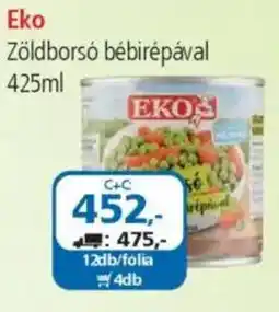 ÁRKLUB Eko Zöldborsó bébirépával ajánlat