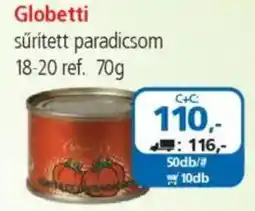 ÁRKLUB Globetti sűrített paradicsom ajánlat