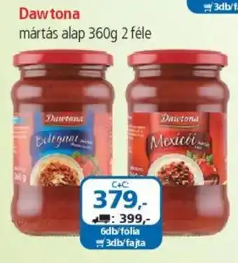 ÁRKLUB Dawtona mártás alap ajánlat
