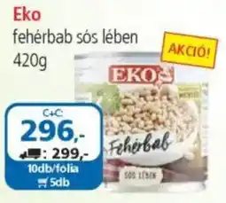ÁRKLUB Eko fehérbab sós lében ajánlat