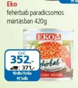 ÁRKLUB Eko fehérbab paradicsomos mártásban ajánlat