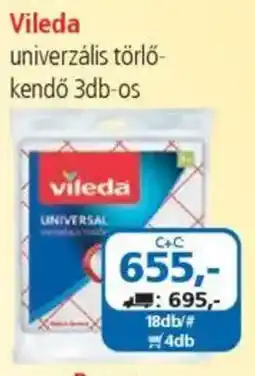 ÁRKLUB Vileda univerzális törlő- fémsúroló ajánlat