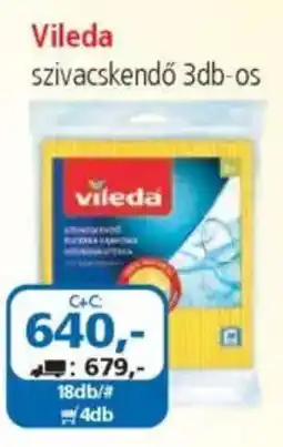 ÁRKLUB Vileda szivacskendő ajánlat