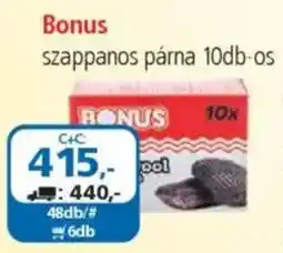ÁRKLUB Bonus szappanos párna ajánlat