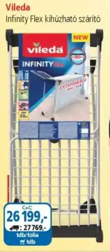 ÁRKLUB Vileda Infinity Flex kihúzható szárító ajánlat